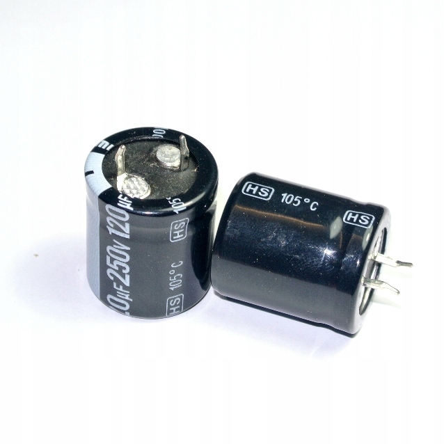 

120uF 250V 105' Snap-In Jamicon Hs [1szt] #N8A