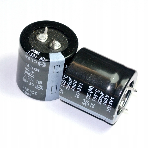 

220uF 400V 105' Snap-In Panasonic Ee [1szt] #U9M