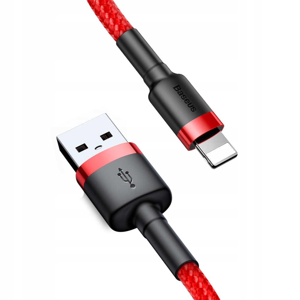 

Mocny nylonowy kabel przewód 1m do iPhone Qc 3.0