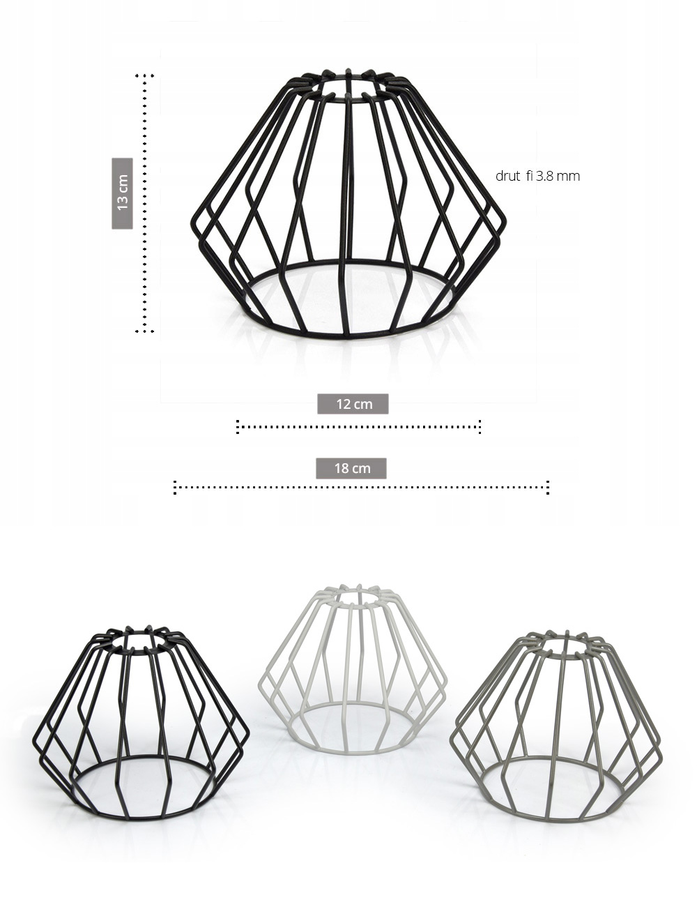 LAMPA WISZĄCA SUFITOWA ŻYRANDOL BRYLANT LED EDISON Liczba punktów światła 2