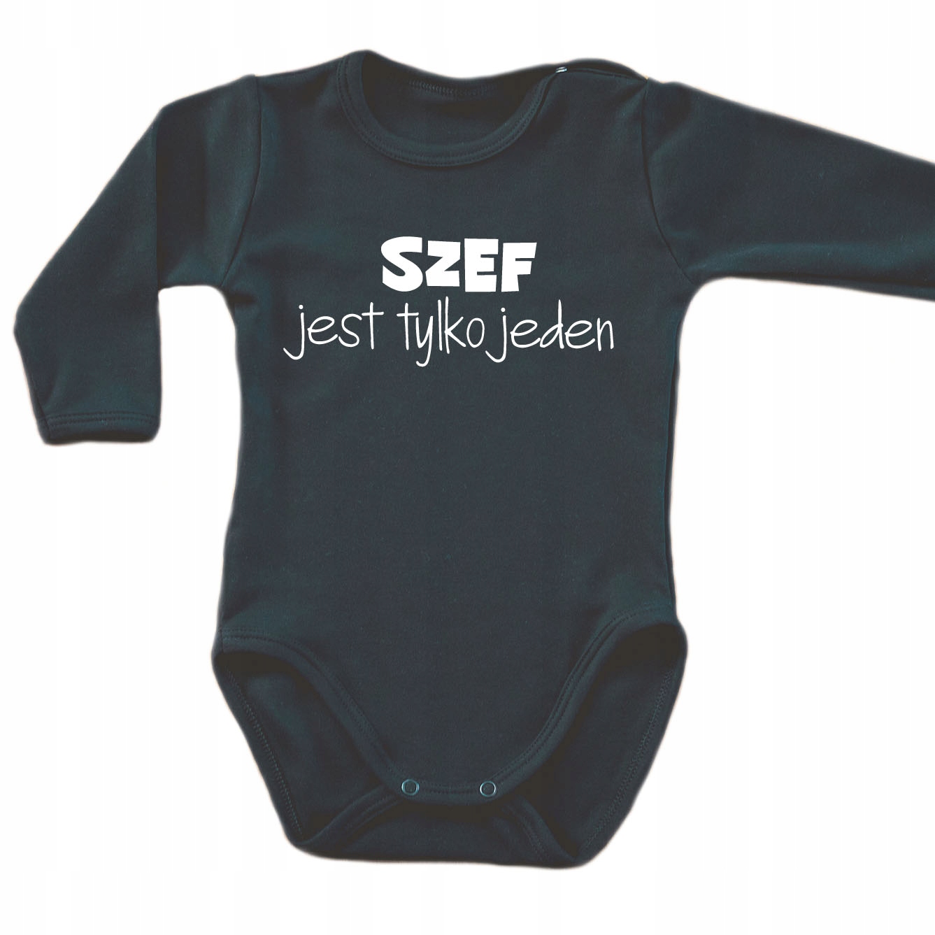 

Śmieszne bodziaki Szef jest tylko jeden Czarny dł