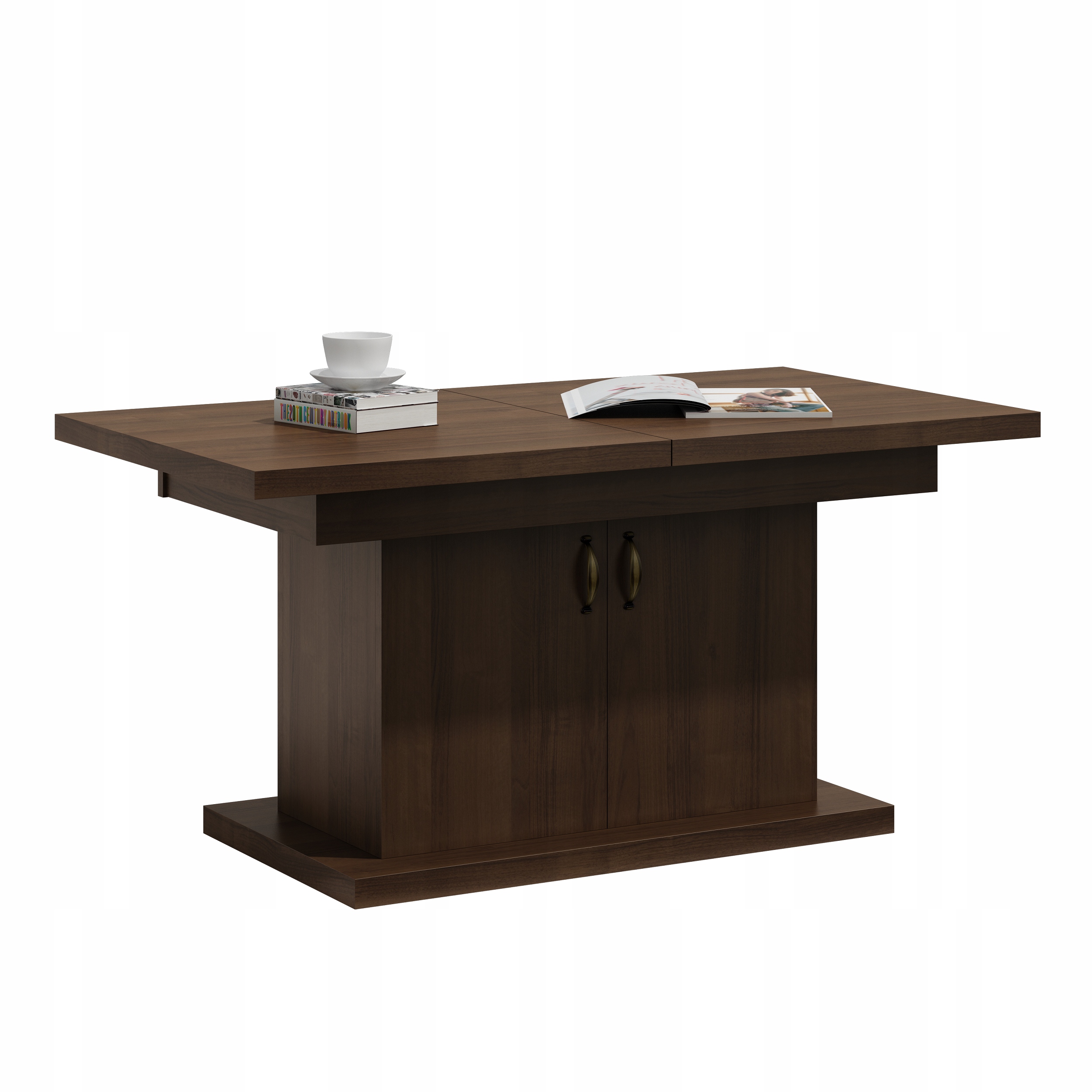 ŁAWA ROZKŁADANA PODNOSZONA Z BARKIEM DĄB LEFKAS Wysokość mebla 60 cm