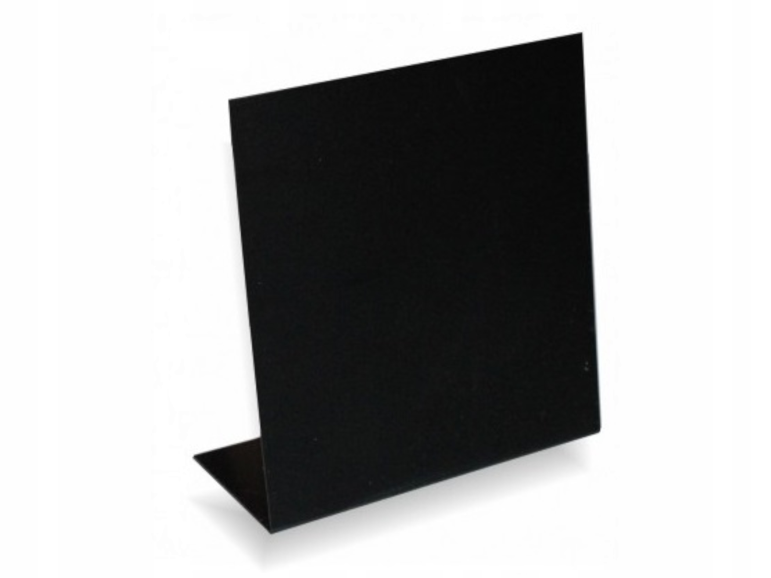 ETYKIETA KREDOWA CZARNA STOJAK KREDOWY CENÓWKA