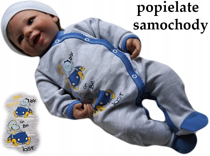

Pajacyk pajac śpiochy 62 rozpinany bawełniany