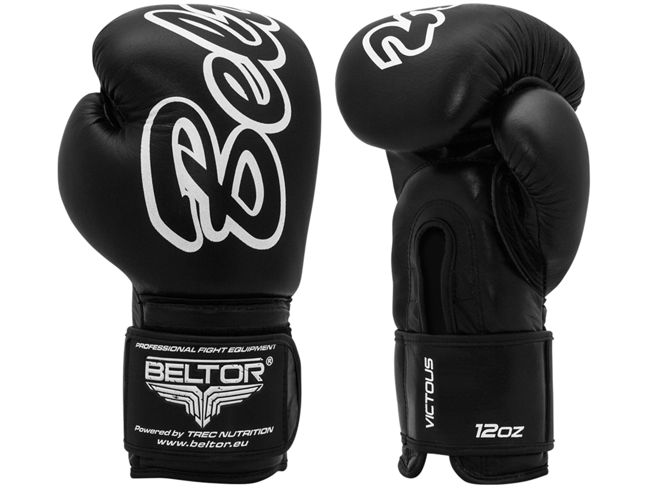 Rękawice bokserskie Beltor Victous 14 oz skóra naturalna
