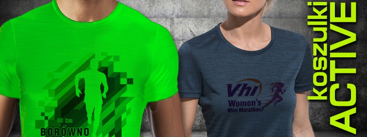 koszulka dla sportowców - active, oddychająca z Twoim nadrukiem Kod producenta activ