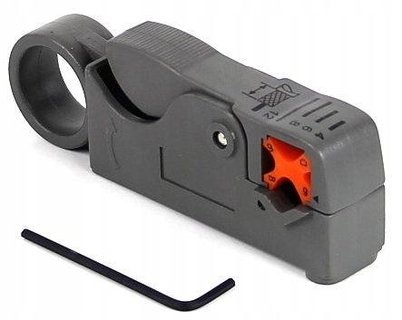 

Stripper Zarabiarka Ściągacz Izolacji RG6 RG59 Rg