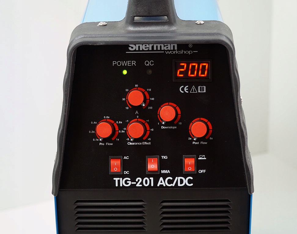 SPAWARKA TIG do aluminium Sherman AC/DC 201 MMA Marka Sherman