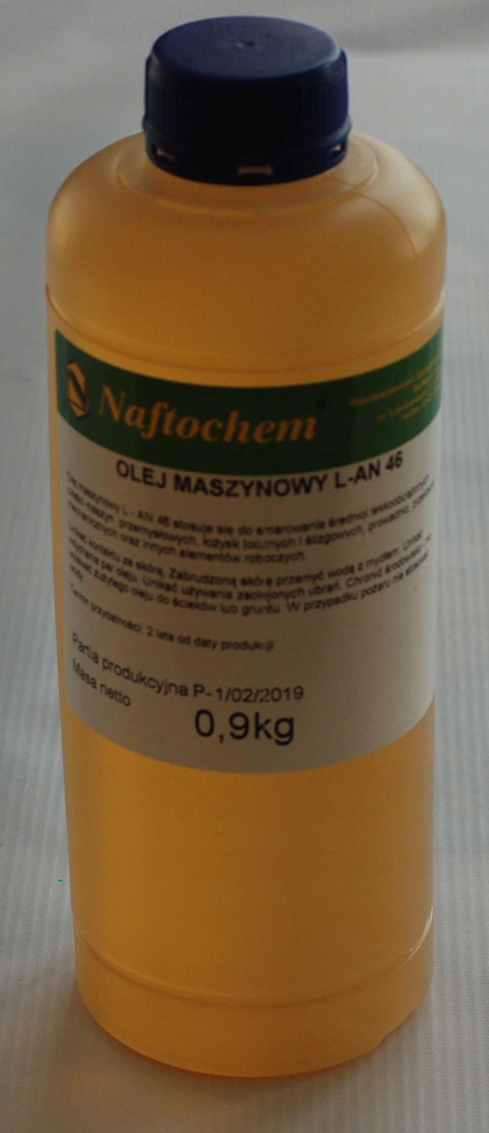 

Naftochem Olej Maszynowy L-an 46 0,9 L