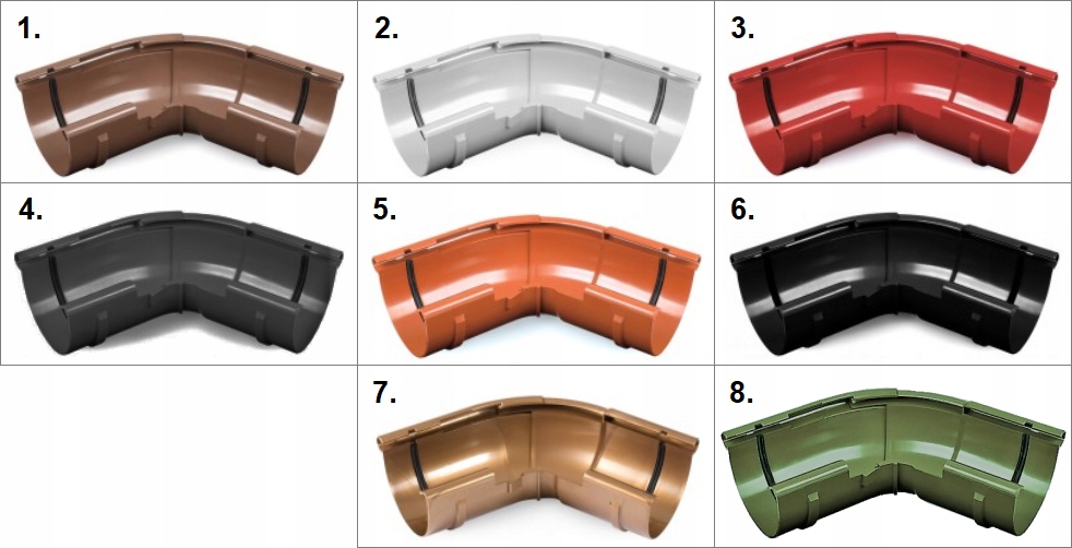 narożnik zewn. REGULOWANY 125mm Bryza CEGLASTY Marka Bryza