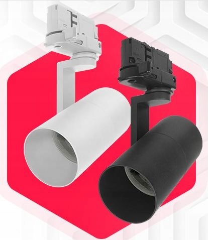 SZYNOPRZEWÓD 1M 3-FAZY ZESTAW 2 LAMP NA ŻARÓWKĘ Maksymalna moc pojedynczego źródła światła 10 W