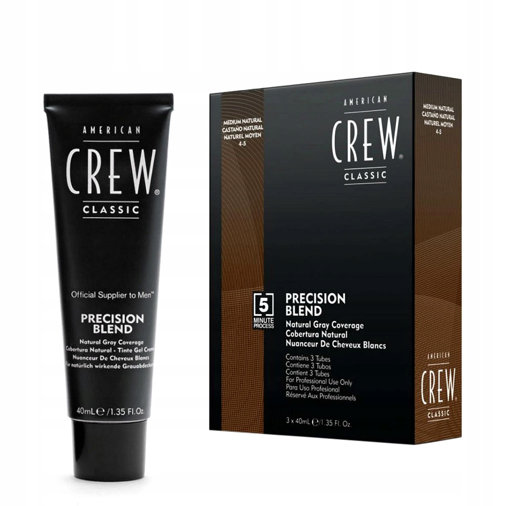 

American Crew Odsiwiacz Medium Natural 4-5 3x40ml