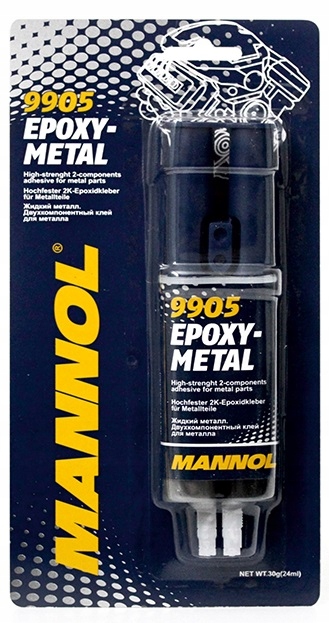 

Mannol Epoxy-metal klej do łączenia metali 30g