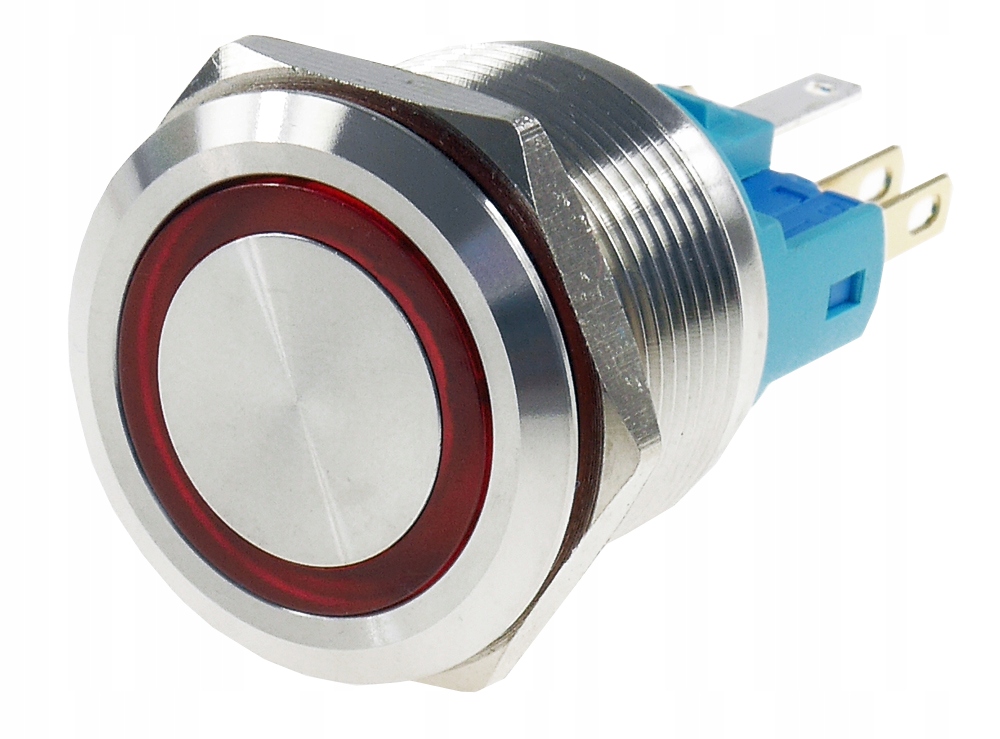 

Przycisk Wandaloodporny 22mm Chwilowy 2A/250V C