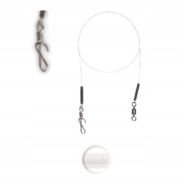 DRAGON Quick Lock Invisible Fluorocarbon 35cm 8kg