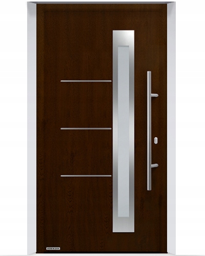 DRZWI ZEWNĘTRZNE STALOWE ALUMINIOWE HORMANN Grubość drzwi 65 mm