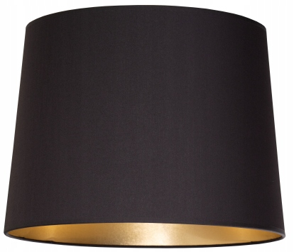 

Stylowy Abażur Czarno Złoty 35/30m