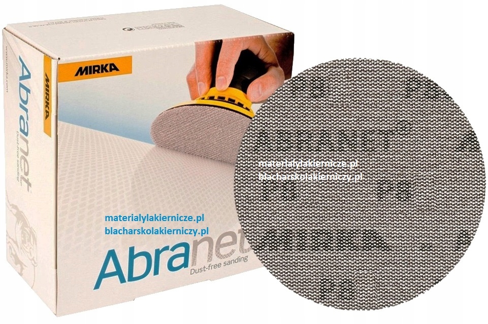 50x мірка Abranet 150 мм сітка шків P150