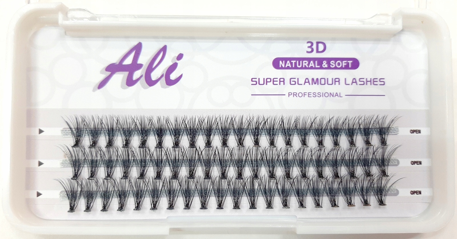 

Sztuczne rzęsy kępki, bardzo gęste 20D, 0.07 C,10m