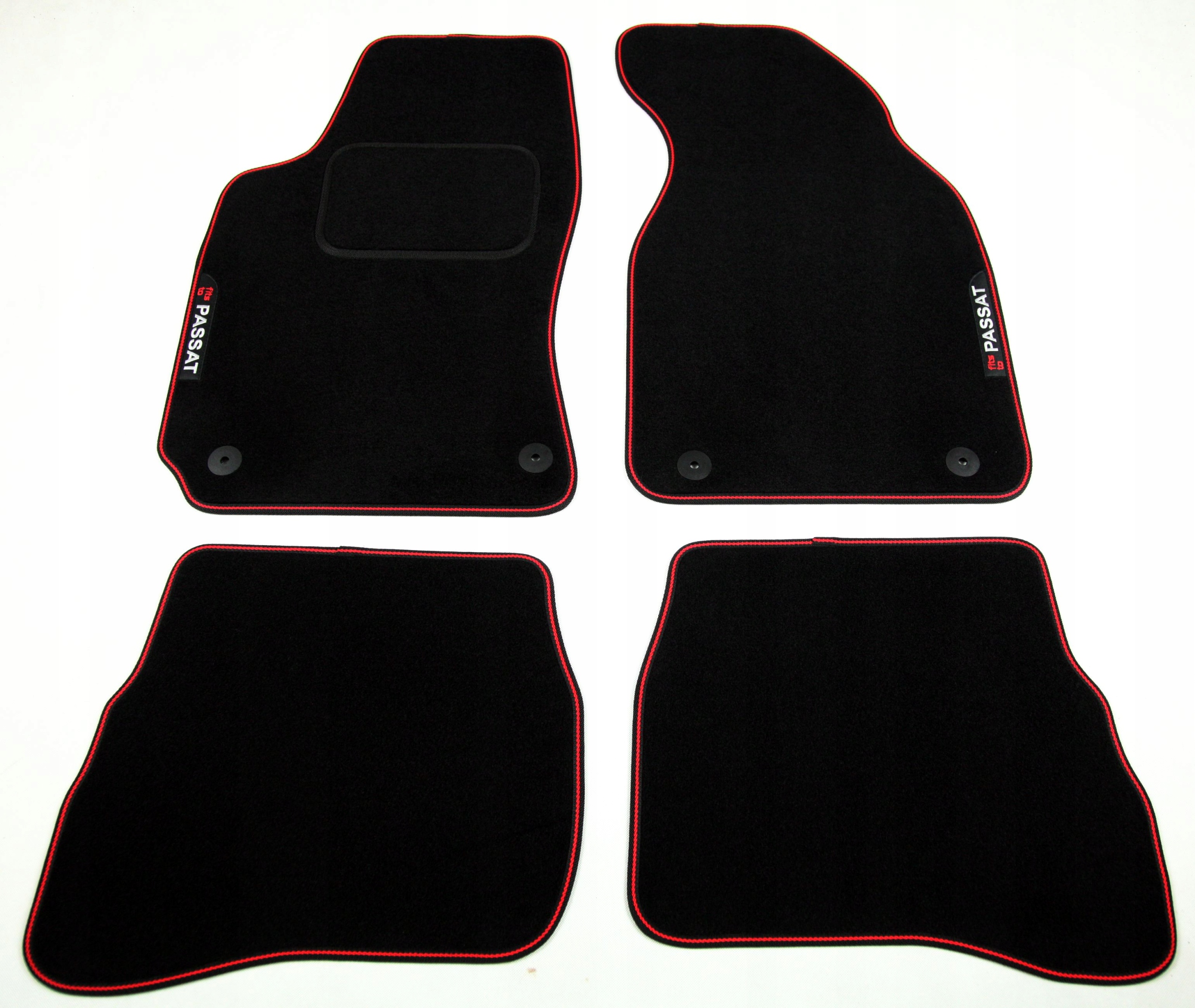 VW PASSAT B5 велюровые коврики + 4 стопора