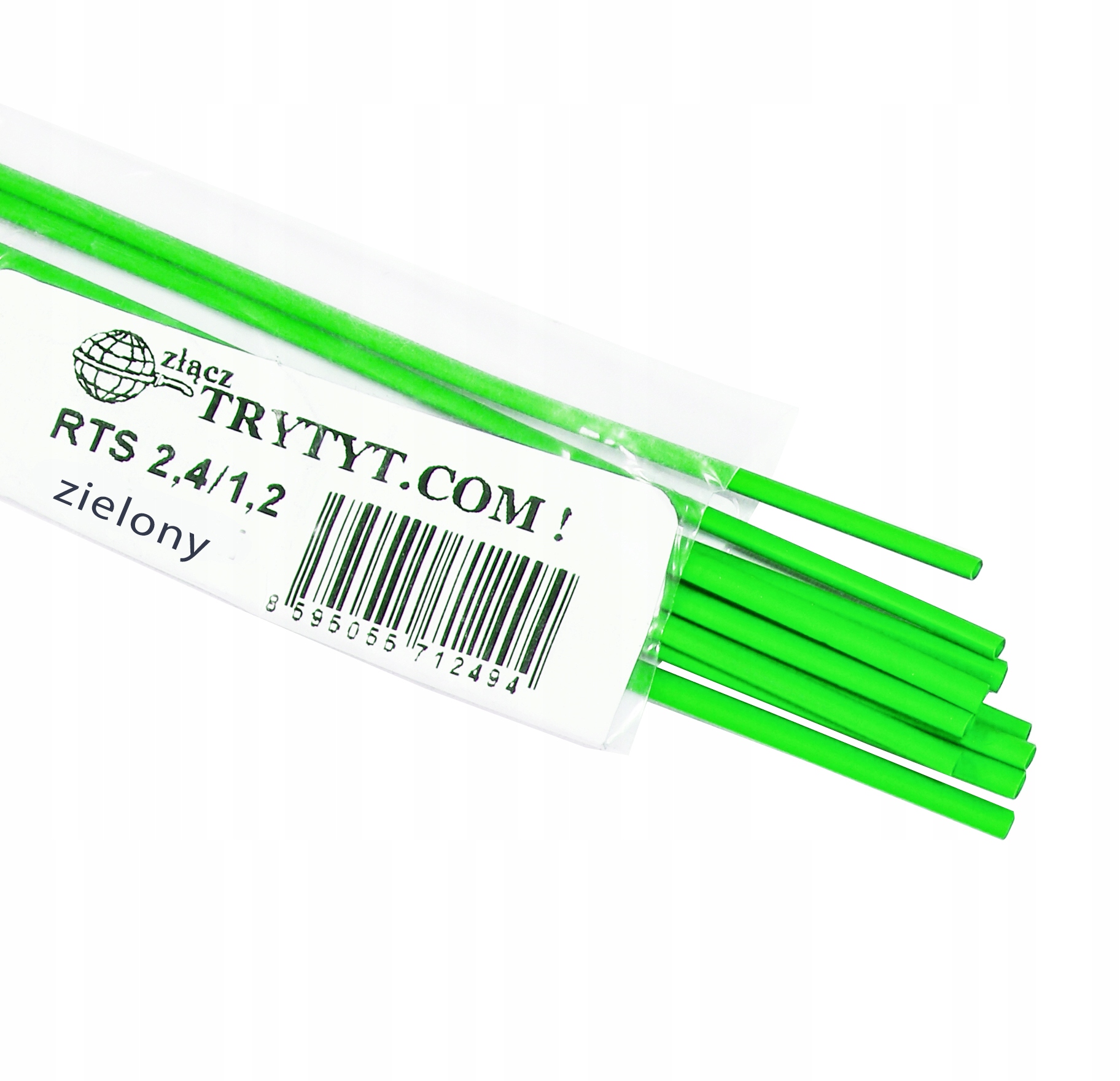 RURKA KOSZULKA TERMOKURCZLIWA 2,4 1,2 10sz zielony