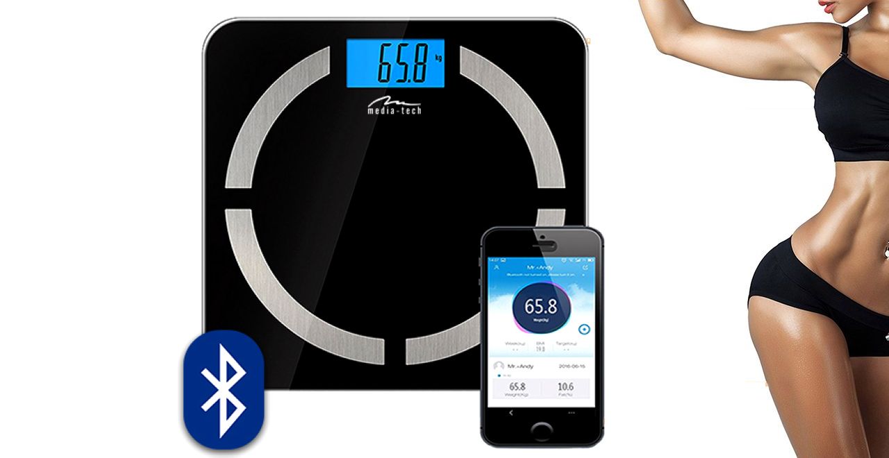 

Waga Sportowa Łazienkowa MT5513 Bluetooth Smart Bt
