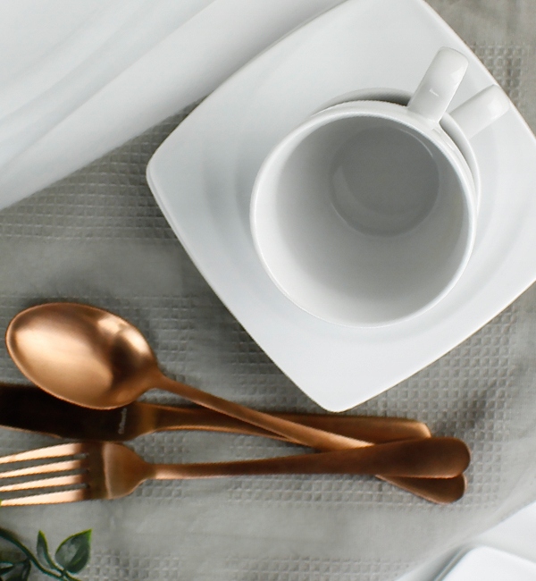 LUBIANA CELEBRATION 6x FILIŻANKA ESPRESSO 90ML LUZ Kolor biały