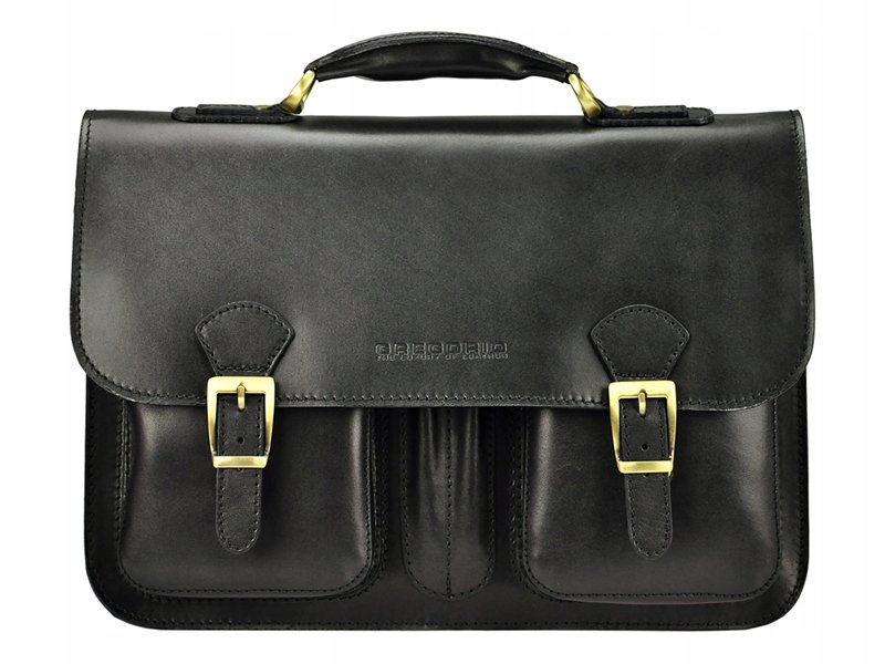 TECZKA MĘSKA SKÓRZANA AKTÓWKA NA DOKUMENTY LAPTOP