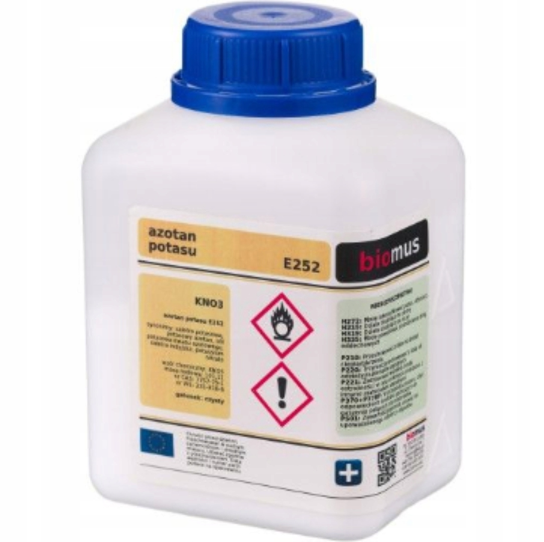 

Azotan potasu Biomus 500g 99,5 % Saletra potasowa