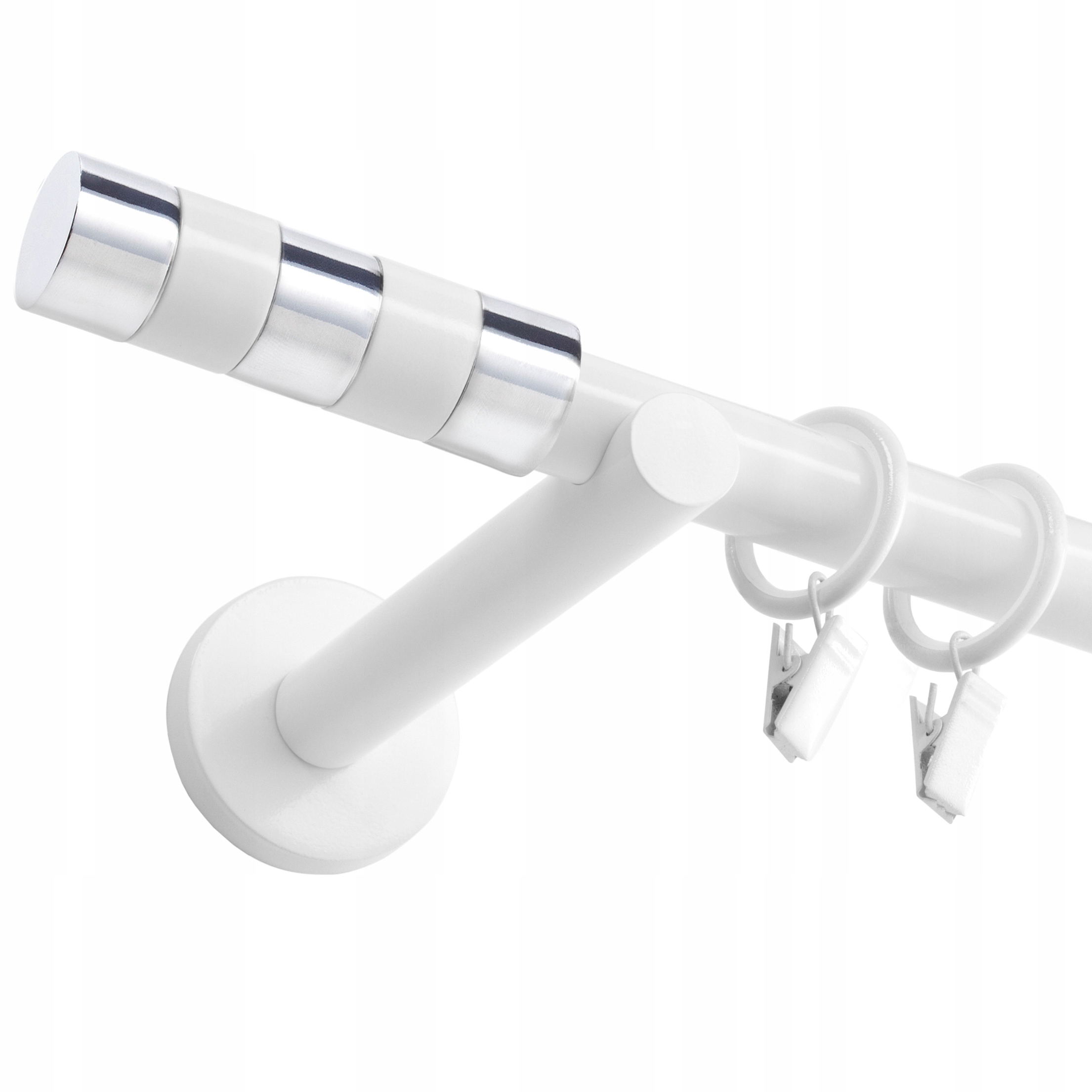 

Karnisz Metalowy Biały Fi 19mm 160cm Różne