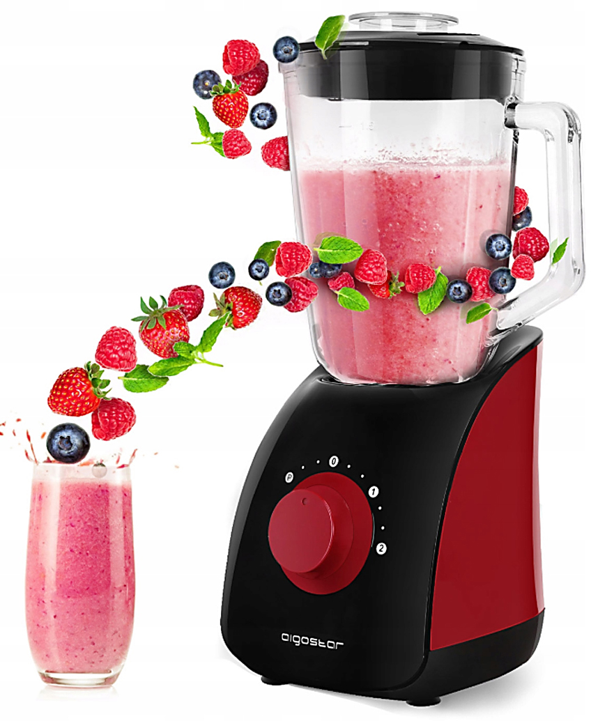 

Blender Kielichowy Szklany Stojący Mikser 1,5L