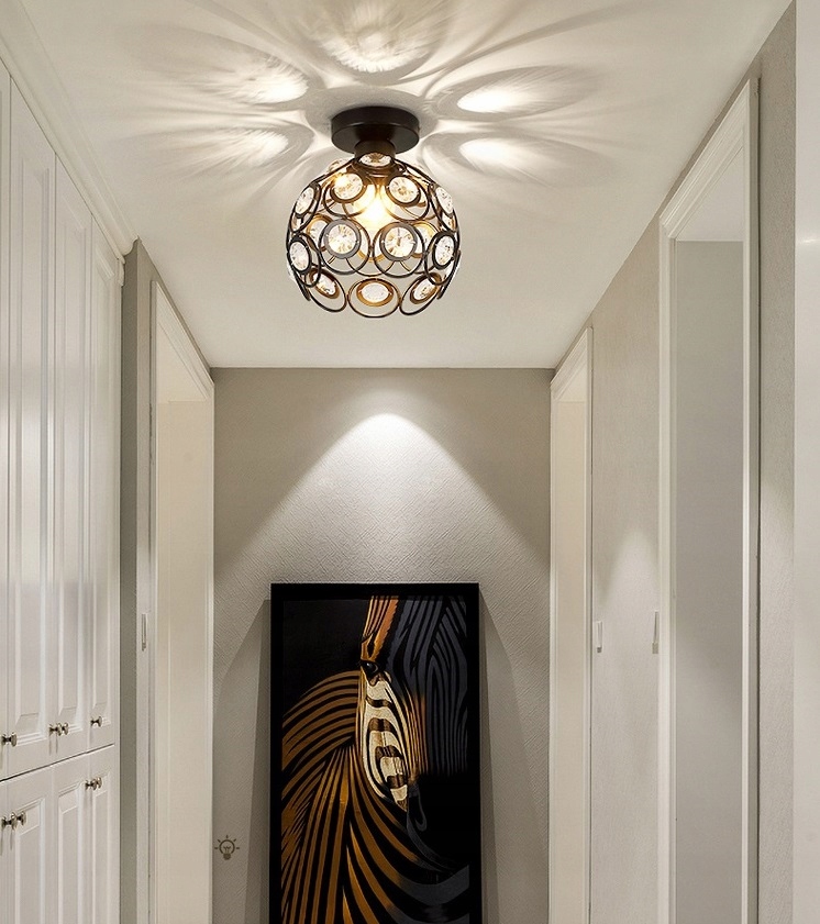 LAMPA WISZĄCA EDISON LED PLAFON KRYSZTAŁ APP203 Rodzaj plafon