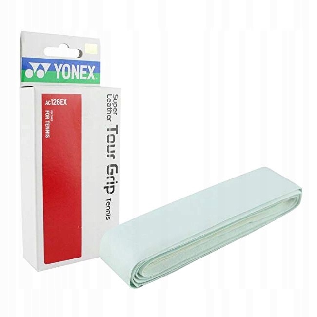 Owijka bazowa do tenisa Yonex Excel Core Grip AC-126 Biała 1 szt