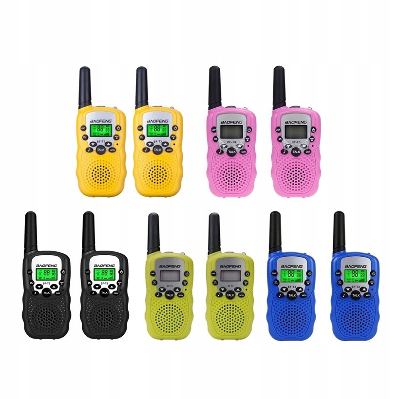 BAOFENG 2x Krótkofalówka BF-T3 Walkie-Talkie PMR Model BF-T3