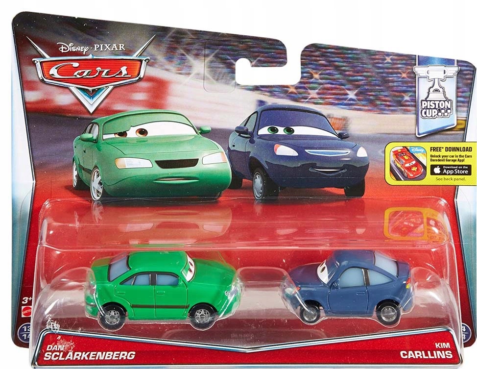 

Mattel Cars Y0506 DHL16 Carllins Sclarkenber