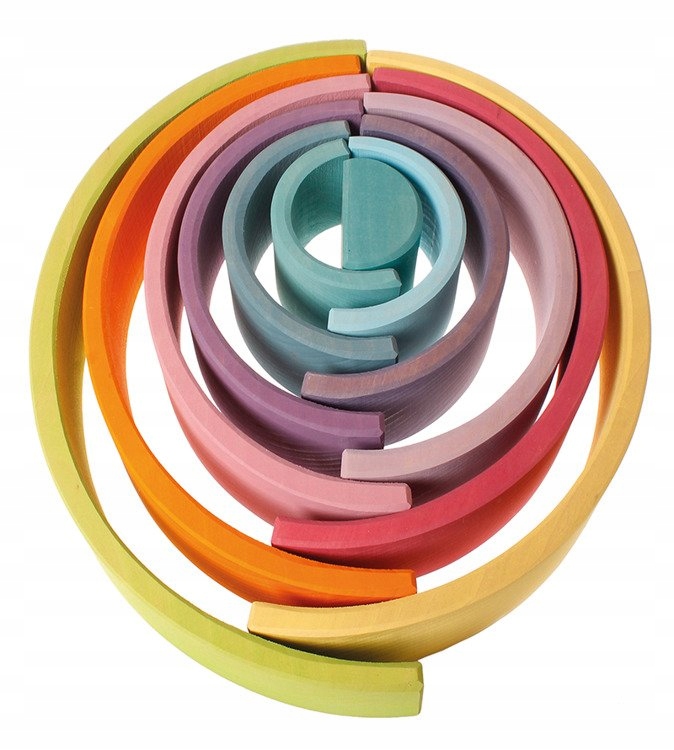 ORYGINALNA 12-elementowa PASTELOWA TĘCZA Grimm's