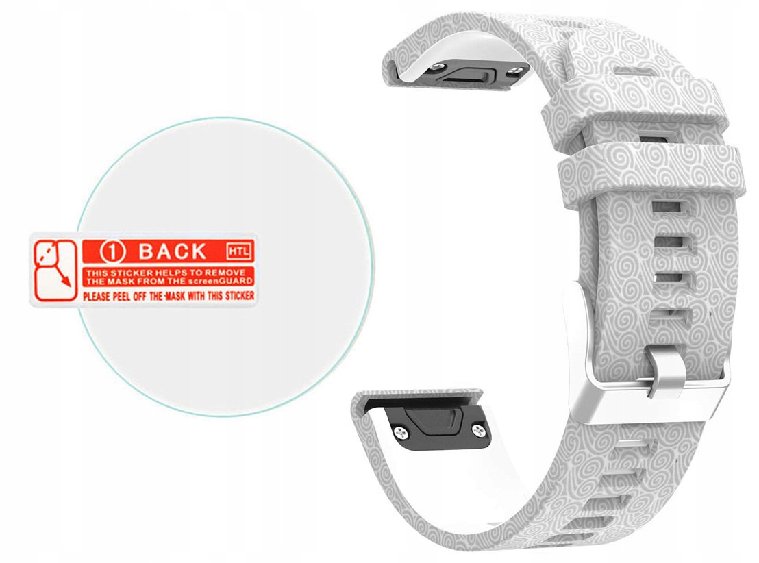 

Silikonowy Pasek Garmin Fenix 5 Plus Folia