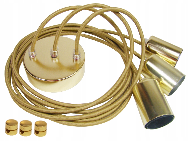 OPRAWKA E27 OSŁONKA galwanizowana ZŁOTA do lampy Kod producenta OG-08-01S