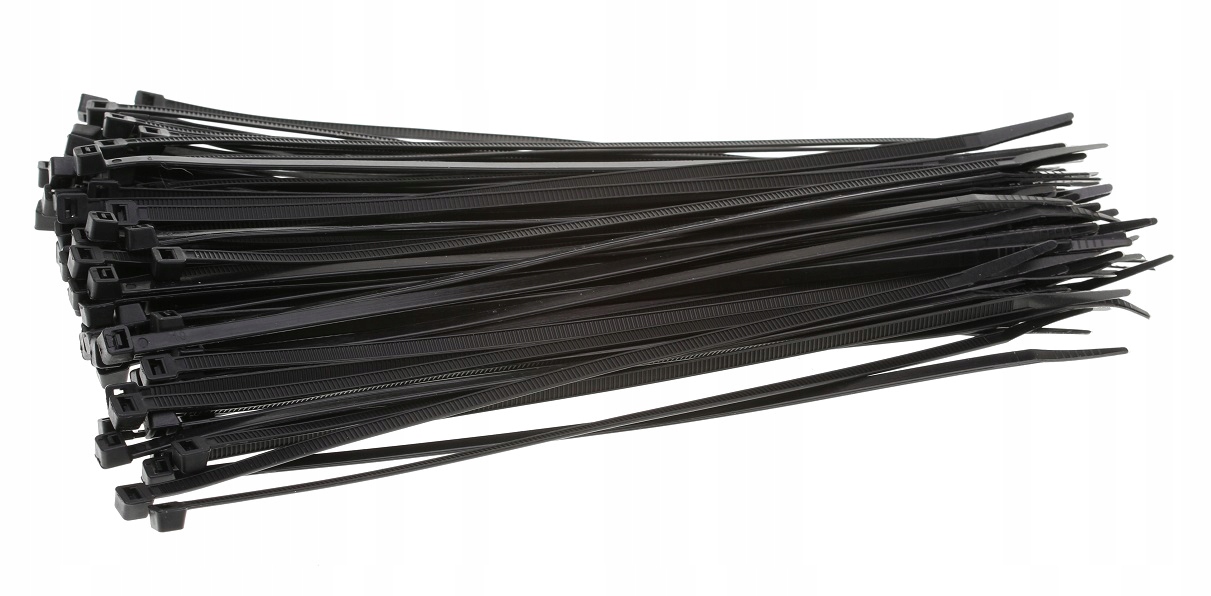 

Opaski Kablowe Zaciskowe Zip 4.8 x 250 mm Czarne