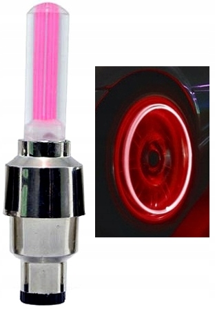 WENTYLE ŚWIECĄCE NA KOŁA SAMOCHODOWE LAMPY TUNING