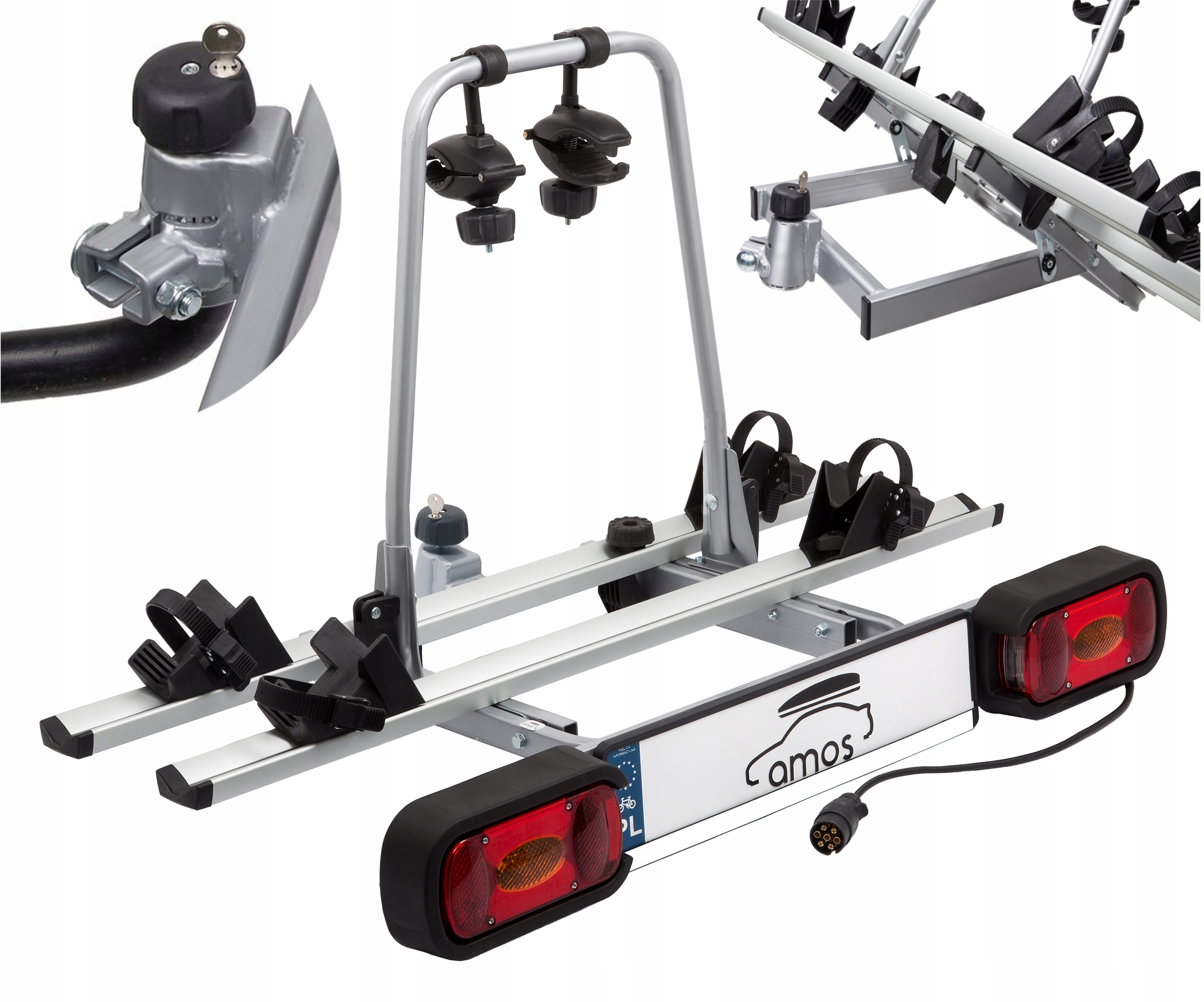 Гак для багажника велосипеда 2 велосипеда платформа GIRO 7PIN