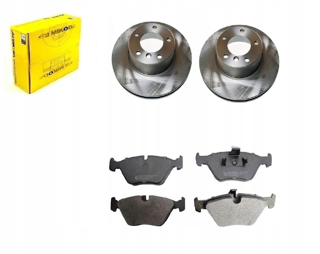 Kotouče Brzdové Bmw 5 E39 Přední Sada 296 MM