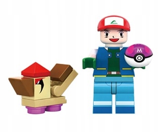 

Klocki Pokemon Trener Pokeball Pidgeotto