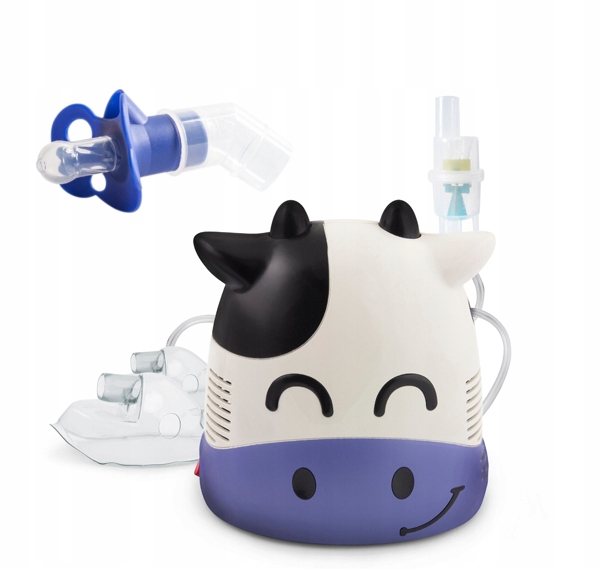 

Inhalator Nebulizator Dla Dziecka Krówka 2 x Maska