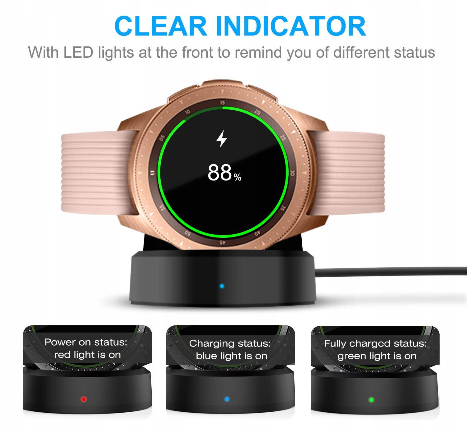 Ładowarka Indukcyjna Samsung Galaxy Watch 42mm Marka Tech-Band