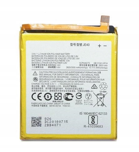 

Nowa Oryginalna Bateria JE40 Motorola Moto P30