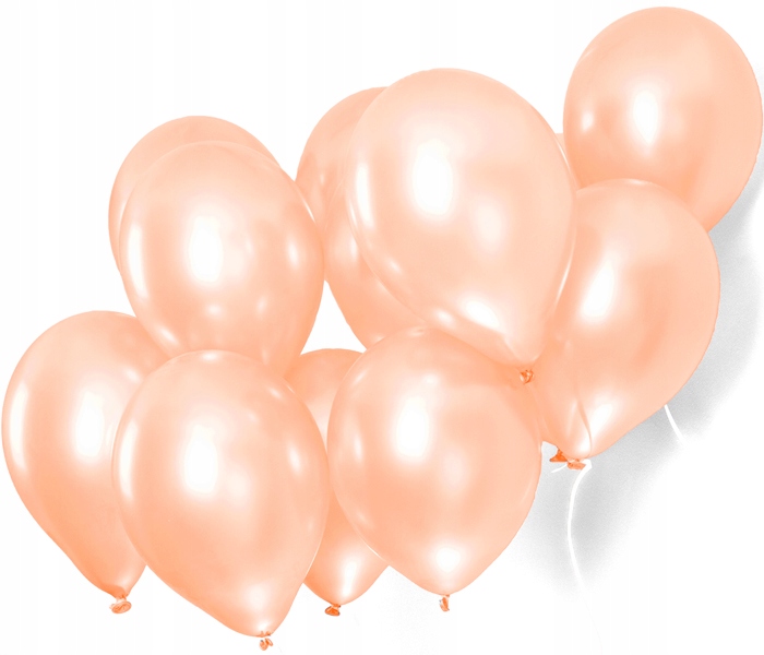 

Balony Metaliczne Łososiowe 23CM 100 Sztuk Wesele