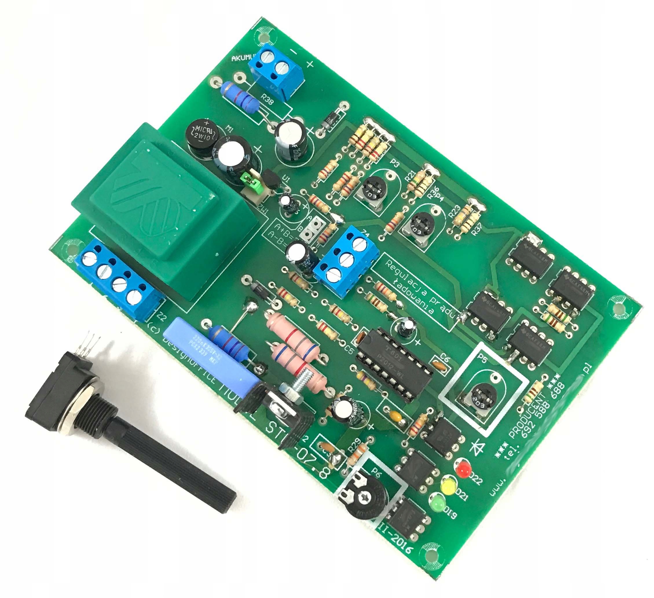 Regulator - automatyka do prostownika STB07 Marka DesignOffice