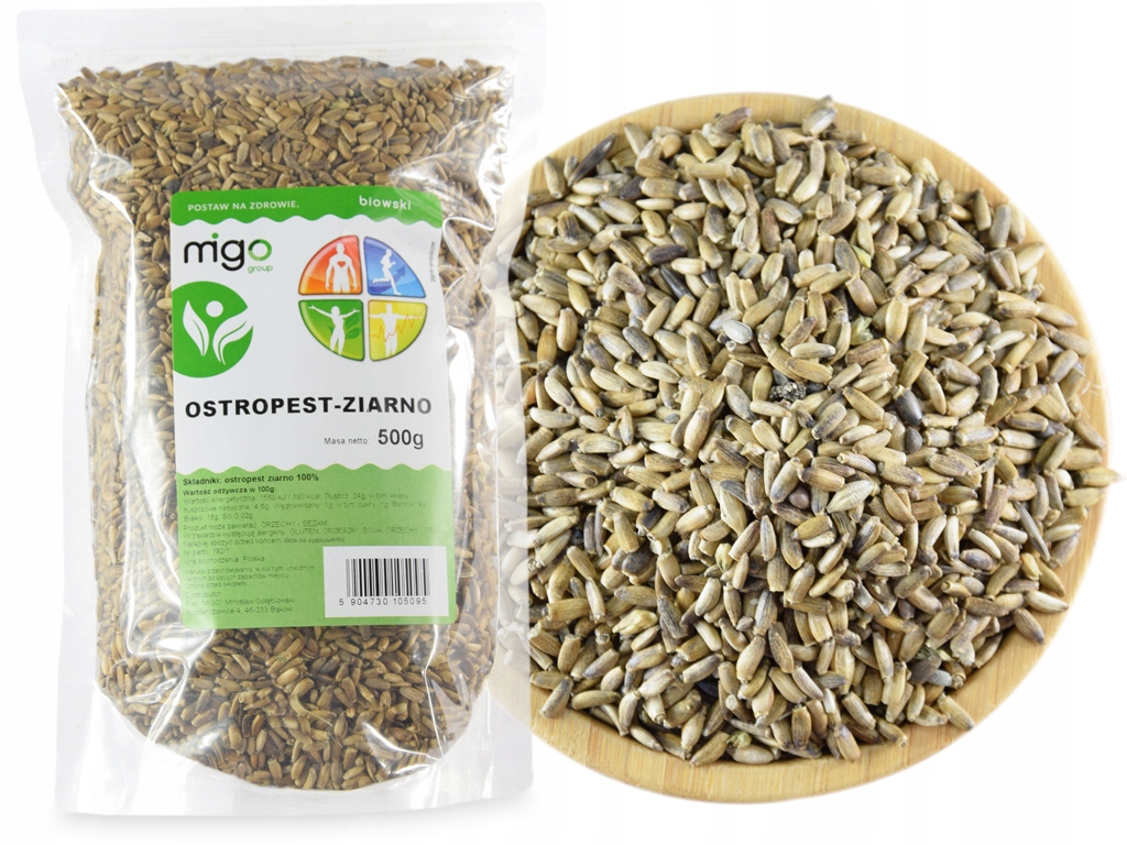 

Ostropest Plamisty Ziarno 500g