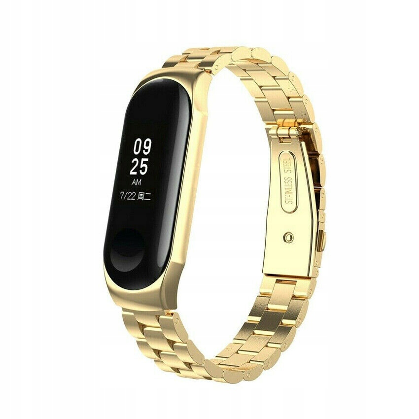 

Bransoleta Pasek Do Xiaomi MI Band 4 3 Złota